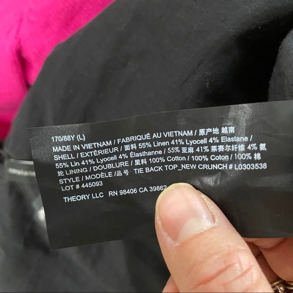 Theory tie tank NEW - Picture 6 of 6